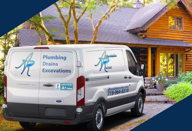 Affordable Rooter service van